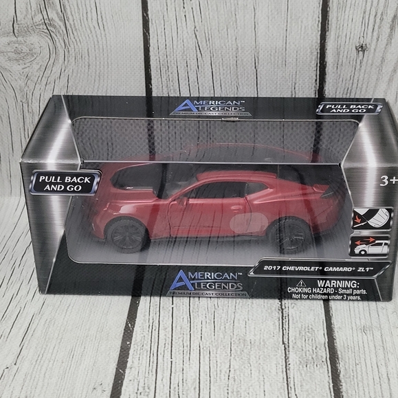 Red Die-Cast 2017 Chevrolet Camaro ZL1 Model Car - Picture 1 of 7